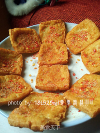香辣锅塌豆腐的做法步骤：6