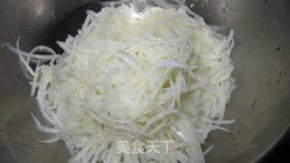 炝拌土豆丝的做法步骤：5