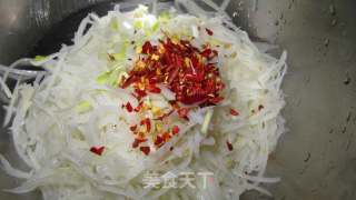 炝拌土豆丝的做法步骤：7