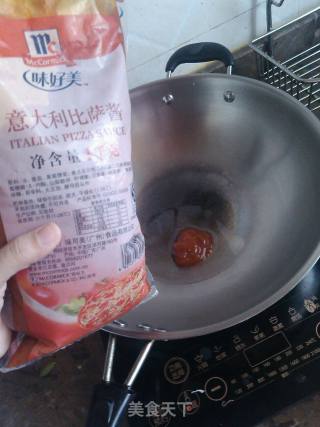 番茄肉酱意大利面的做法步骤：3