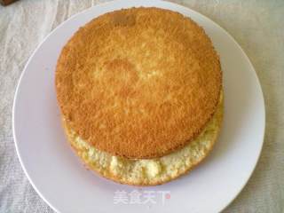 DIY水果蛋糕的做法步骤：3