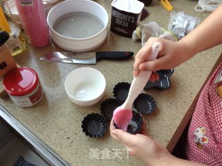 巧克力熔岩蛋糕的做法步骤：3
