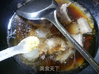 菠萝烧排骨的做法步骤：8