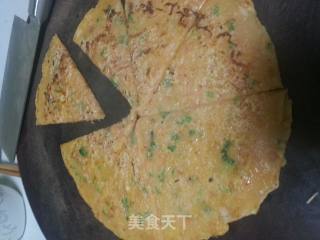 泡菜煎饼的做法步骤：6