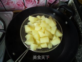 孜然土豆块的做法步骤：5