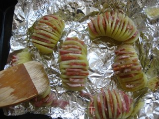 培根风琴烤土豆的做法步骤：6