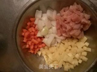 咖喱拌饭的做法步骤：3