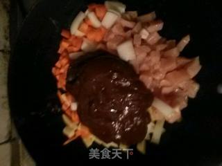 咖喱拌饭的做法步骤：4