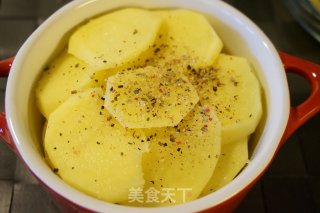 法式土豆奶油焗的做法步骤：3