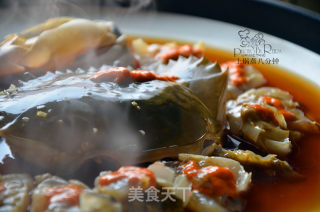 花雕蒸蟹的做法步骤：5