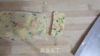 香葱芝士饼干的做法步骤：5