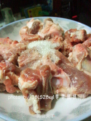 豆豉蒸排骨的做法步骤：2