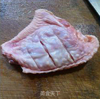 叉烧中翅的做法步骤：3