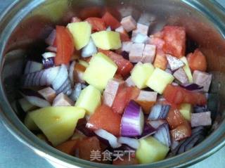 火腿罗宋汤的做法步骤：5