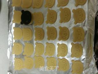 萌猫抹茶曲奇的做法步骤：3