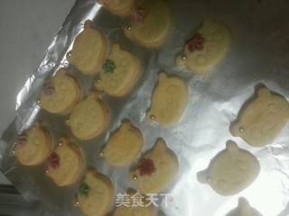 萌猫抹茶曲奇的做法步骤：5