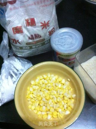 玉米粒的做法步骤：2