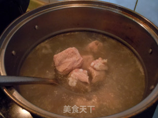 排骨南瓜盅的做法步骤：2
