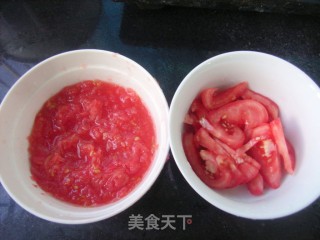 最爱家常菜--番茄炒鸡蛋的做法步骤：1