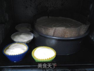 蛋糕戴上蔓越莓花环面包的做法步骤：21