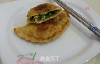 鸡蛋韭菜盒子的做法步骤：14