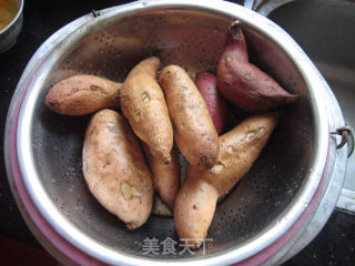 烤箱版烤红薯的做法步骤：1