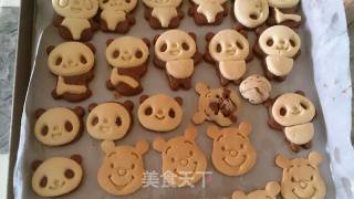 小熊猫饼干的做法步骤：7