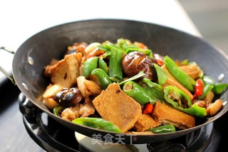 干锅千叶豆腐的做法步骤：12