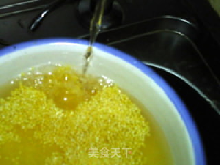 冰糖黄精粥的做法步骤：2