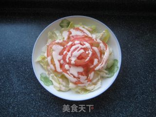 秘制生菜沙拉的做法步骤：9