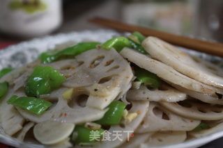 清炒藕片的做法步骤：4