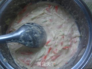 美味金黄蔬菜饼的做法步骤：6