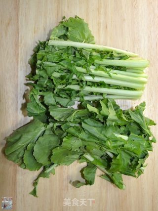 干锅肉末白萝卜叶的做法步骤：12