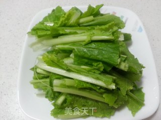 小白菜肉丸汤的做法步骤：1