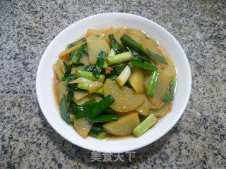 大蒜炒土豆的做法步骤：13