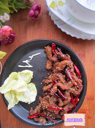 麻辣牛肉条--永远的经典的做法步骤：8