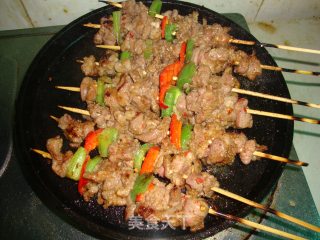 【孜然烤羊肉】-----自己动手的大漠风味的做法步骤：7
