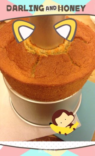 Banana Chiffon Cake（香蕉戚风）的做法步骤：2