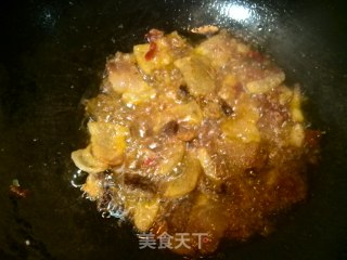 蒜苗炒腊肉的做法步骤：5