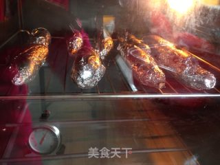 蜜烤紫薯的做法步骤：7