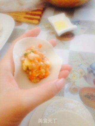 玉米红萝卜水饺的做法步骤：3