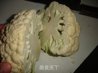 拌五彩花菜的做法步骤：2
