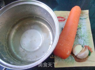 胡萝卜浓汤的做法步骤：1