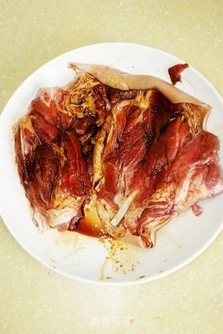 春节家宴喜庆硬菜系列六------[酱香肘花]的做法步骤：4