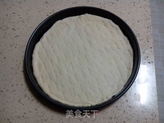 烟熏火腿披萨的做法步骤：5