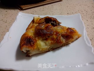 烟熏火腿披萨的做法步骤：10