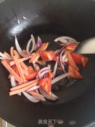 怪味炒面的做法步骤：6