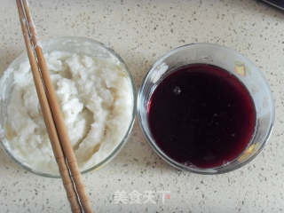 蓝莓山药泥的做法步骤：7