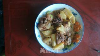 菠萝鸡的做法步骤：7