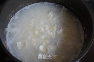 莲子百合排骨粥的做法步骤：8